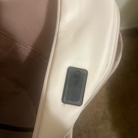Cream and Brown  back pack main image 9